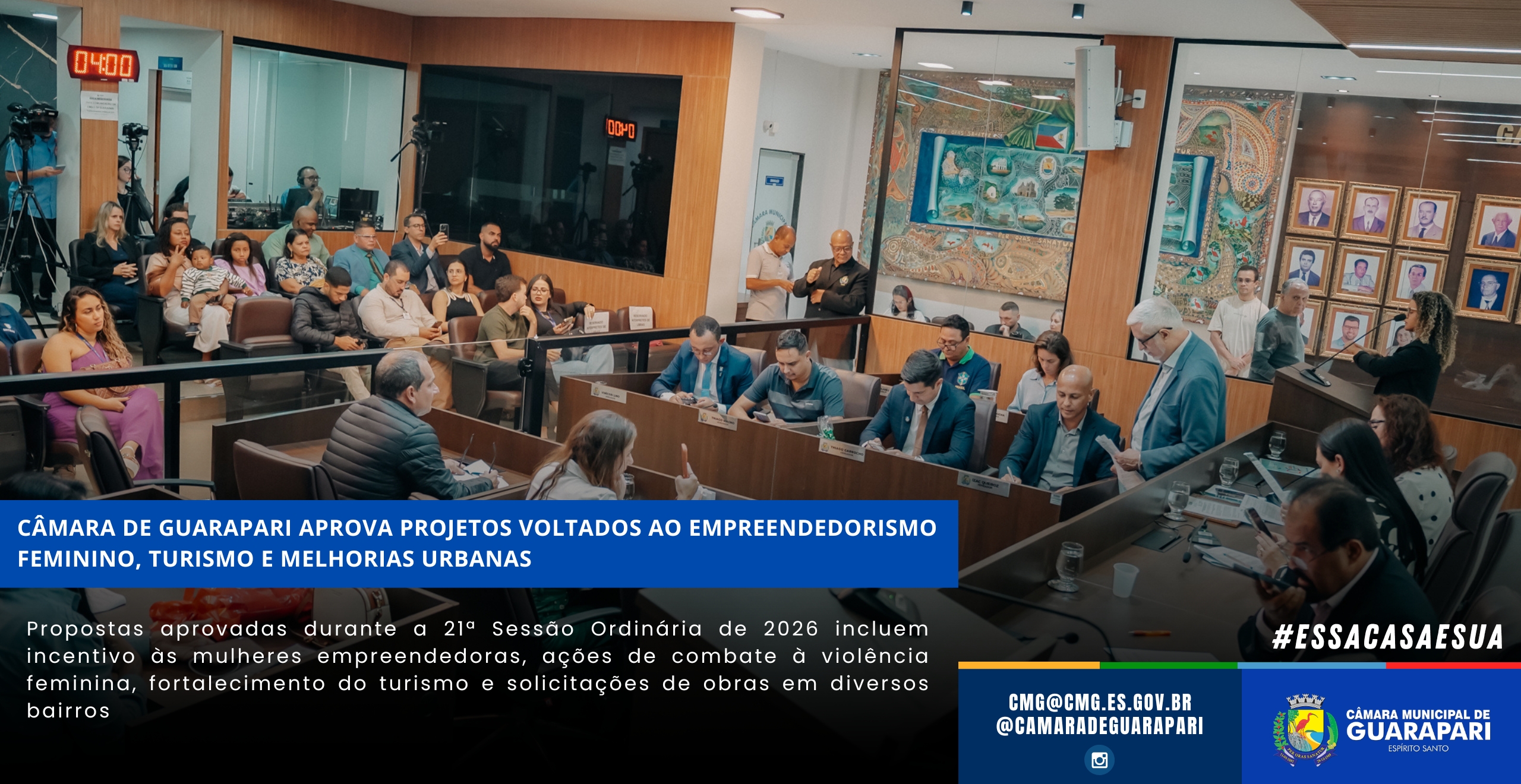 21ª SESSÃO ORDINÁRIA