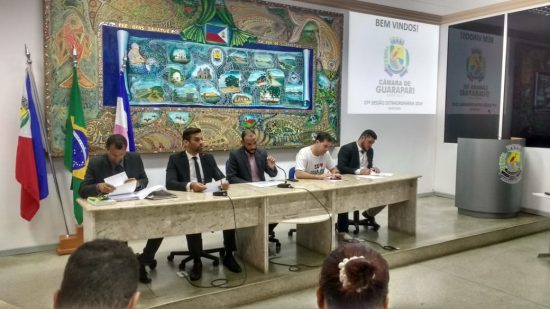 Vereadores de Guarapari aprovam projetos que beneficiam servidores públicos e o Magistério