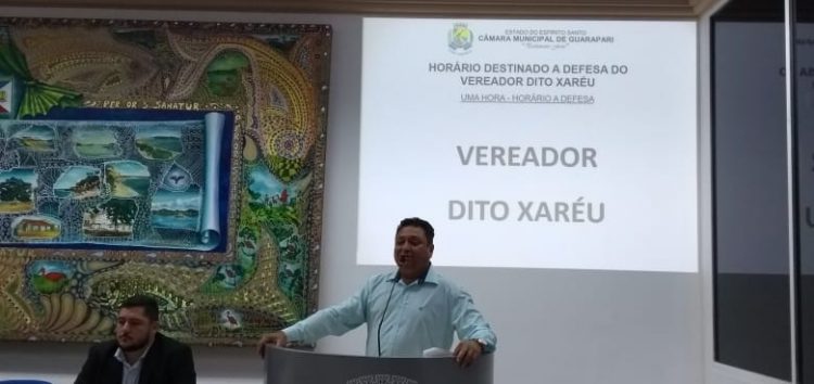 Com 11 votos a favor, Câmara de Guarapari acata denúncia e afasta vereador