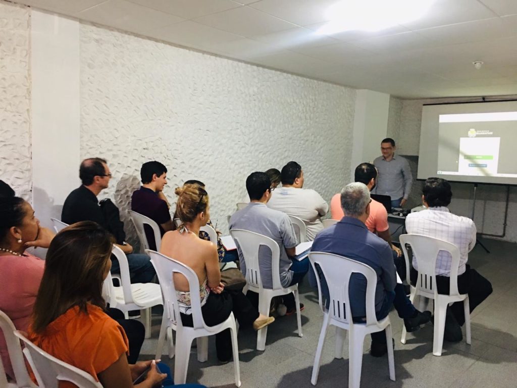 Servidores e vereadores participam de treinamento sobre virtualização dos processos da Câmara de Guarapari