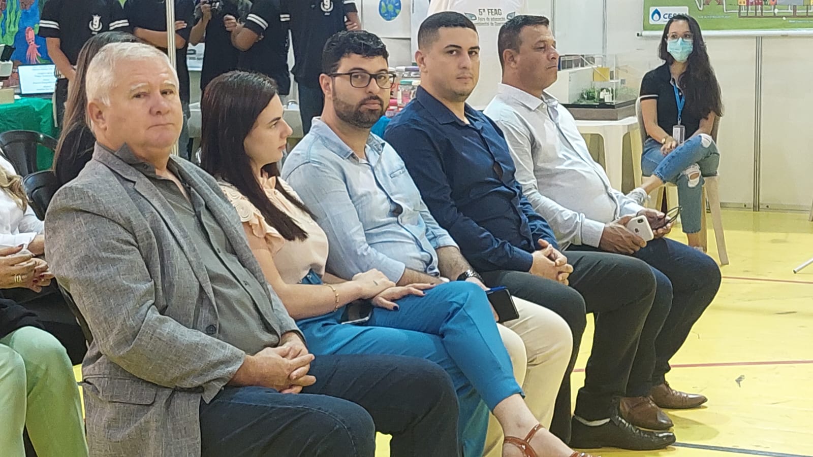 Participaram da FEAG diversos vereadores da Câmara de Guarapari.