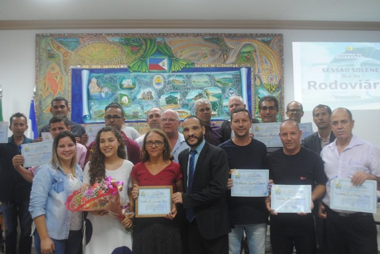 Câmara realiza sessão solene em homenagem ao Dia do Rodoviário